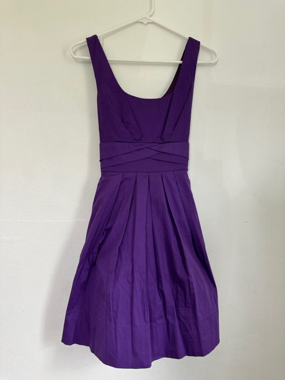 Delia’s Purple Sleeveless Pleated A-Line Dress
